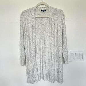 Verve Ami Light Grey Spackle Shawl Cardigan